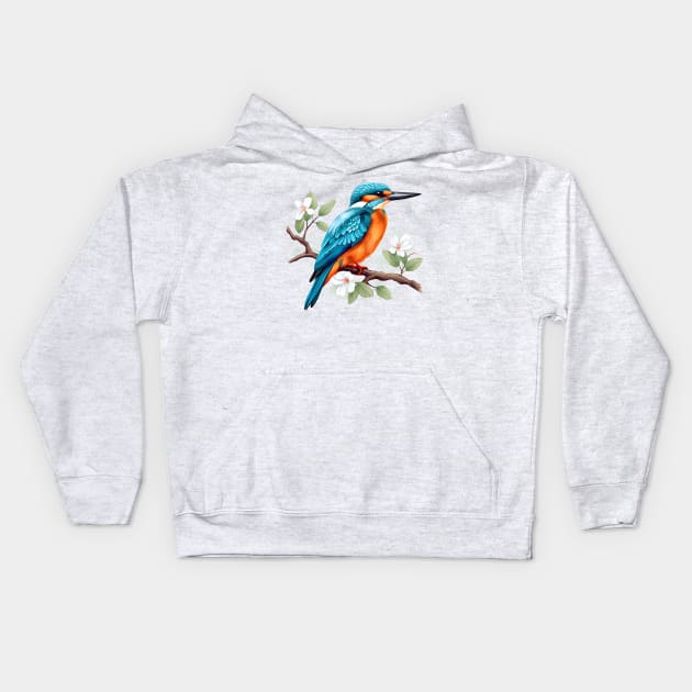 Kingfisher Kids Hoodie by zooleisurelife